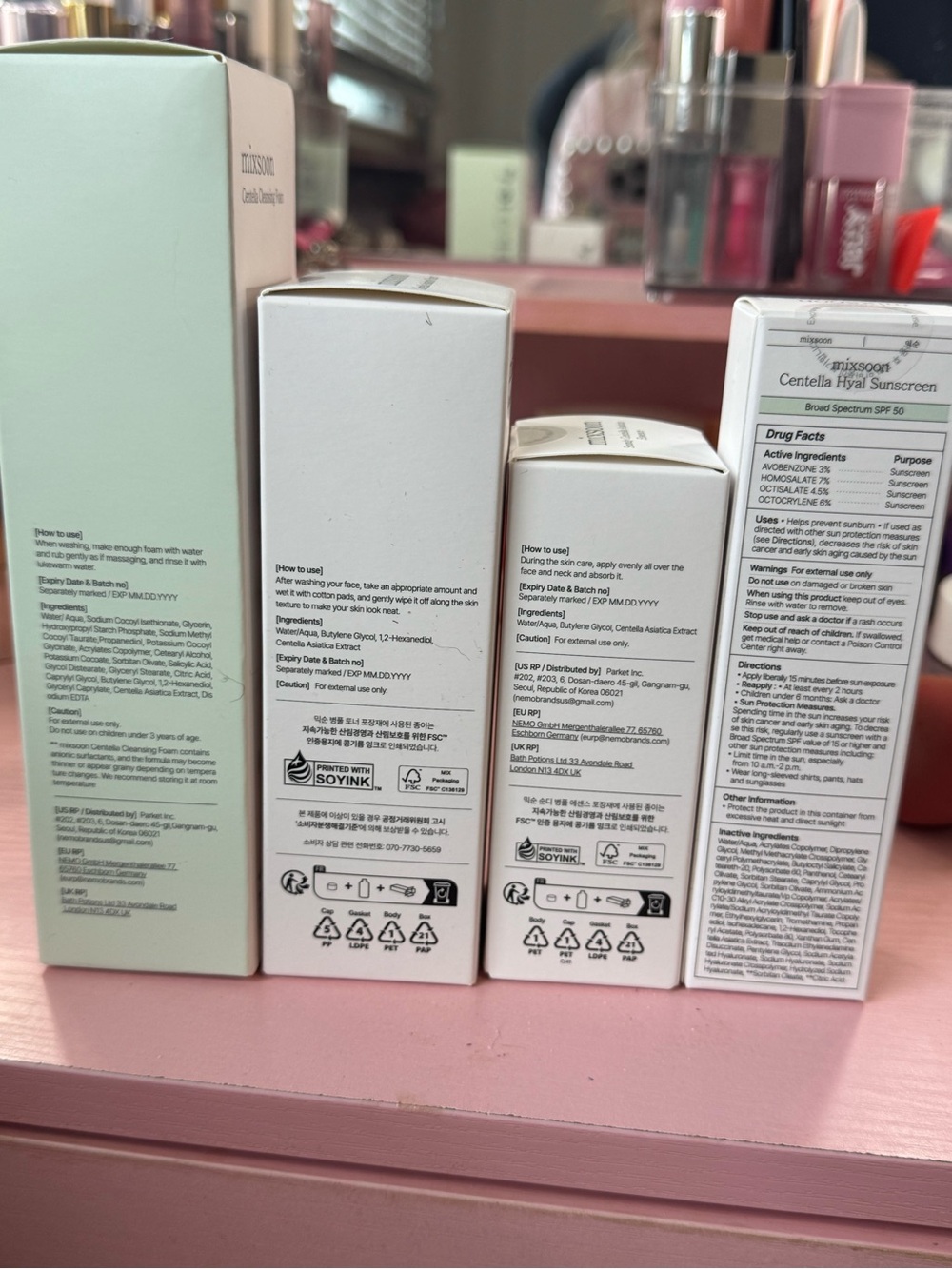 Mixsoon Centella Skincare Set - White & Cream - Picture 5 of 5